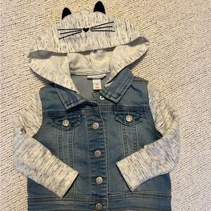 Cat and Jack Jean jacket 18 Mo